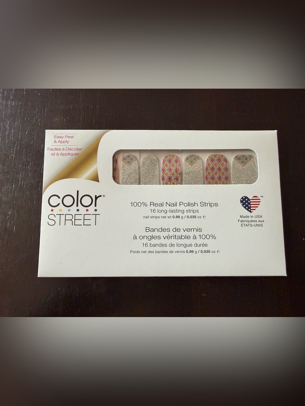 Color Street Pinball Queen Nail Polish Strips